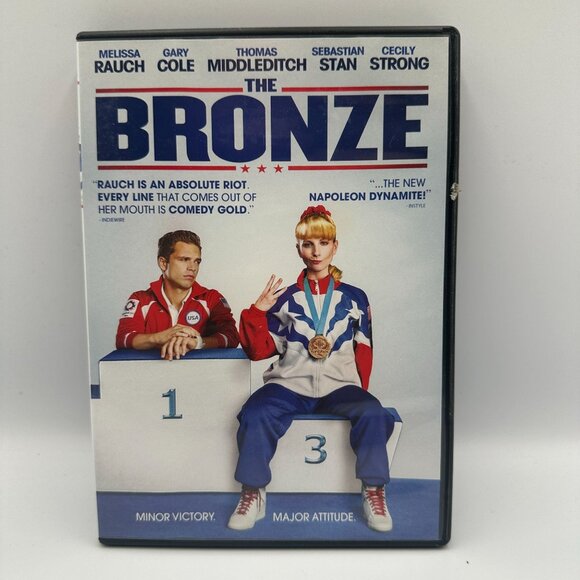 The Bronze DVD 2015 Comedy Melissa Rauch Gary Cole Thomas Middleditch R Sony - Picture 1 of 3